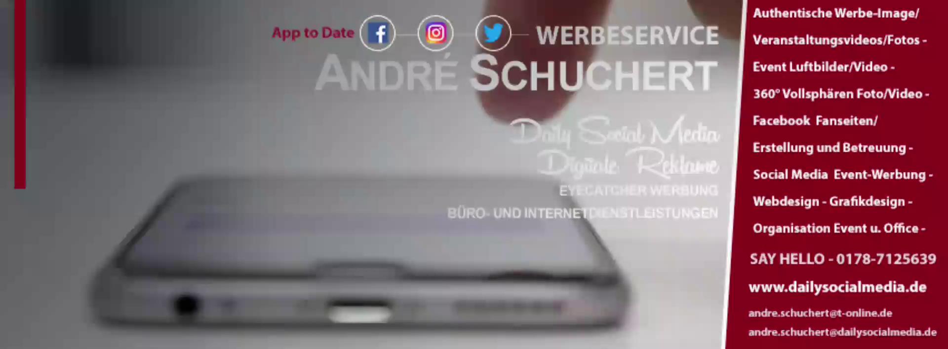 Termine | Werbeservice André Schuchert - Daily Social Media